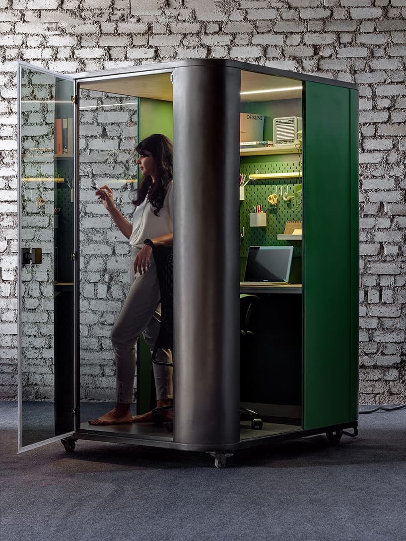 Delopod work pod detail